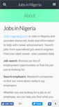 Mobile Screenshot of jobs.nigeriang.com